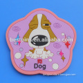 Flower Shape Lovely Dog Silicone Coffee Cup Coaster